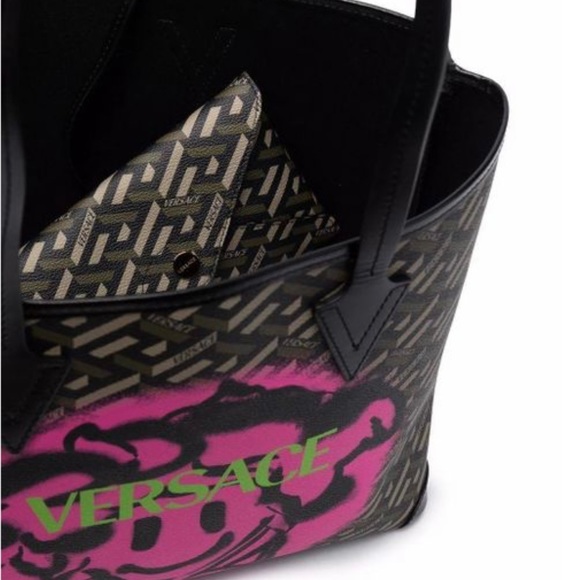 Versace Medusa Smiley Tote Bag - Picture 6 of 7